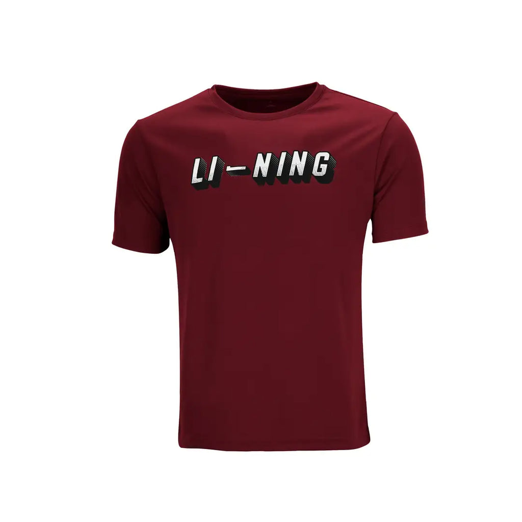 Li-Ning Super LN T-Shirt-The Racquet Shop-Shop Online in UAE, Saudi Arabia, Kuwait, Oman, Bahrain and Qatar