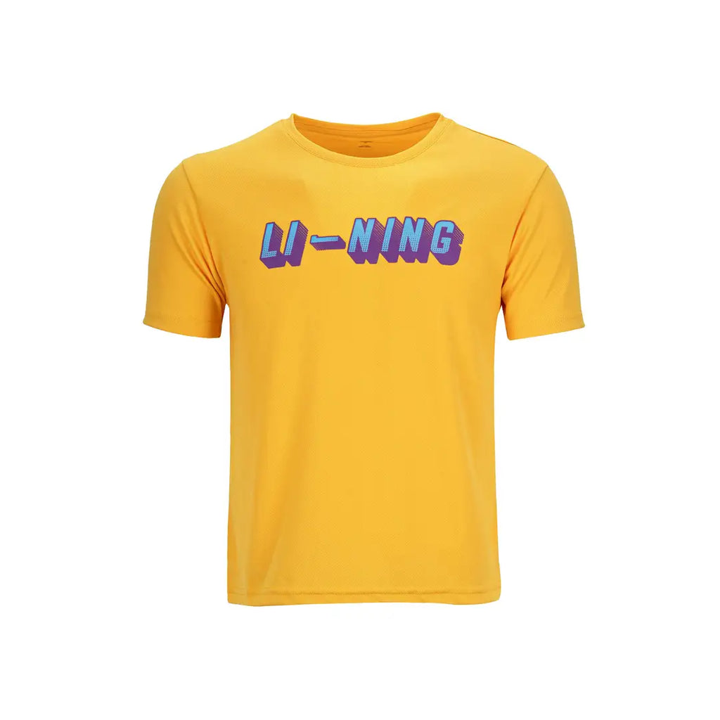 Li-Ning Super LN T-Shirt-The Racquet Shop-Shop Online in UAE, Saudi Arabia, Kuwait, Oman, Bahrain and Qatar