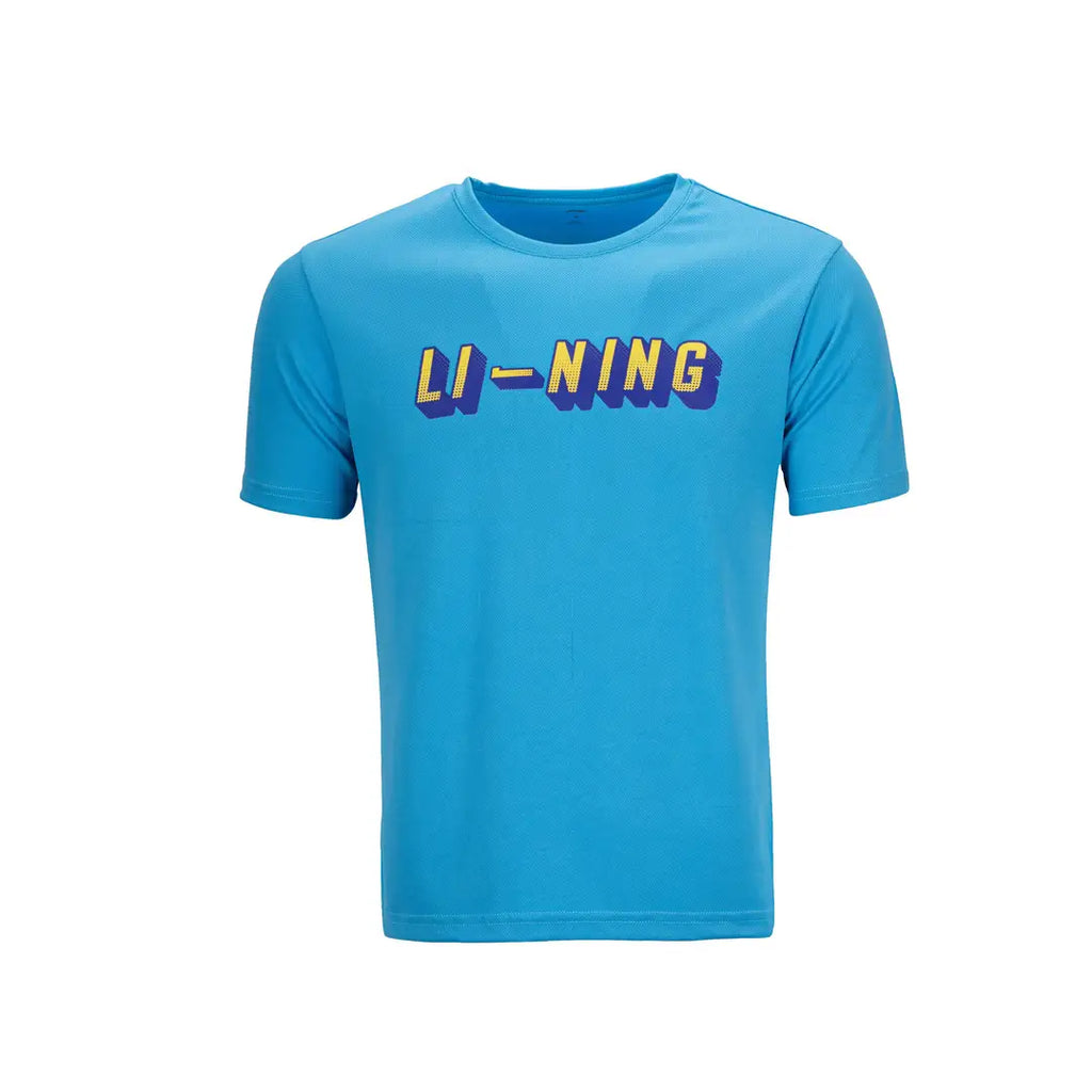 Li-Ning Super LN T-Shirt-The Racquet Shop-Shop Online in UAE, Saudi Arabia, Kuwait, Oman, Bahrain and Qatar