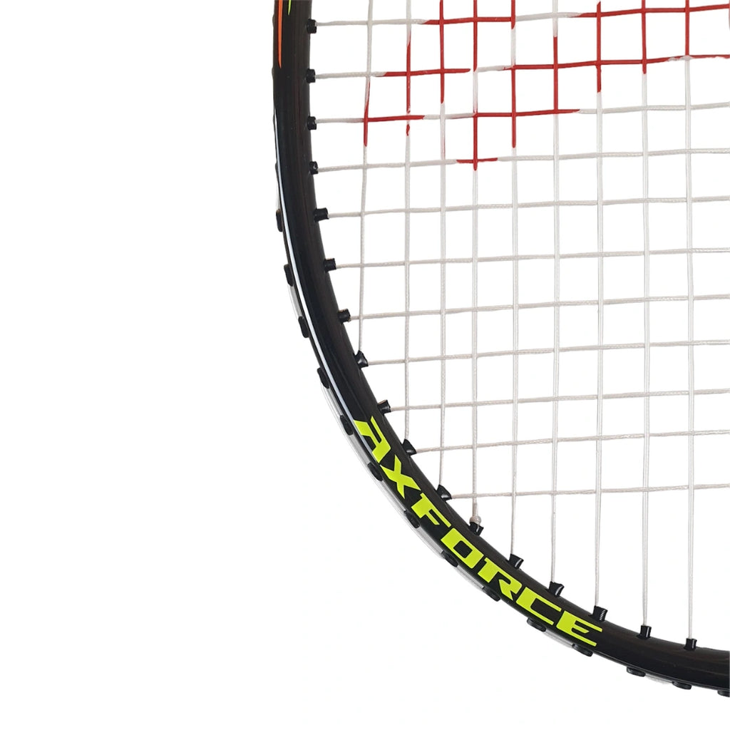 Li-Ning Axforce 9 Badminton Racquet (Black/Orange)-The Racquet Shop-Shop Online in UAE, Saudi Arabia, Kuwait, Oman, Bahrain and Qatar