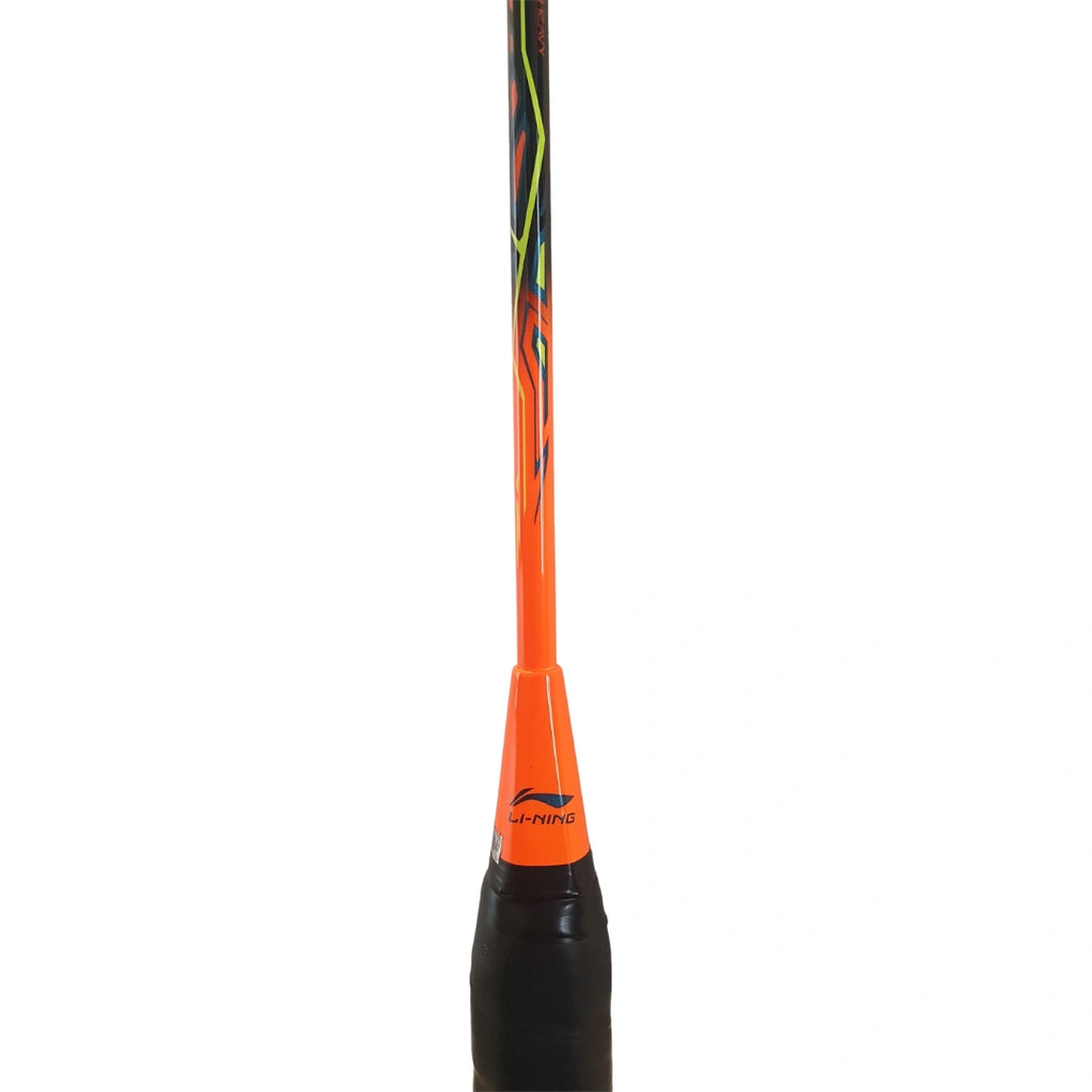 Li-Ning Axforce 9 Badminton Racquet (Black/Orange)-The Racquet Shop-Shop Online in UAE, Saudi Arabia, Kuwait, Oman, Bahrain and Qatar