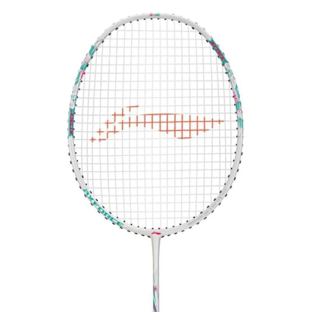 Li-Ning Axforce Bigbang - 7U Badminton Racquet (White)-The Racquet Shop-Shop Online in UAE, Saudi Arabia, Kuwait, Oman, Bahrain and Qatar