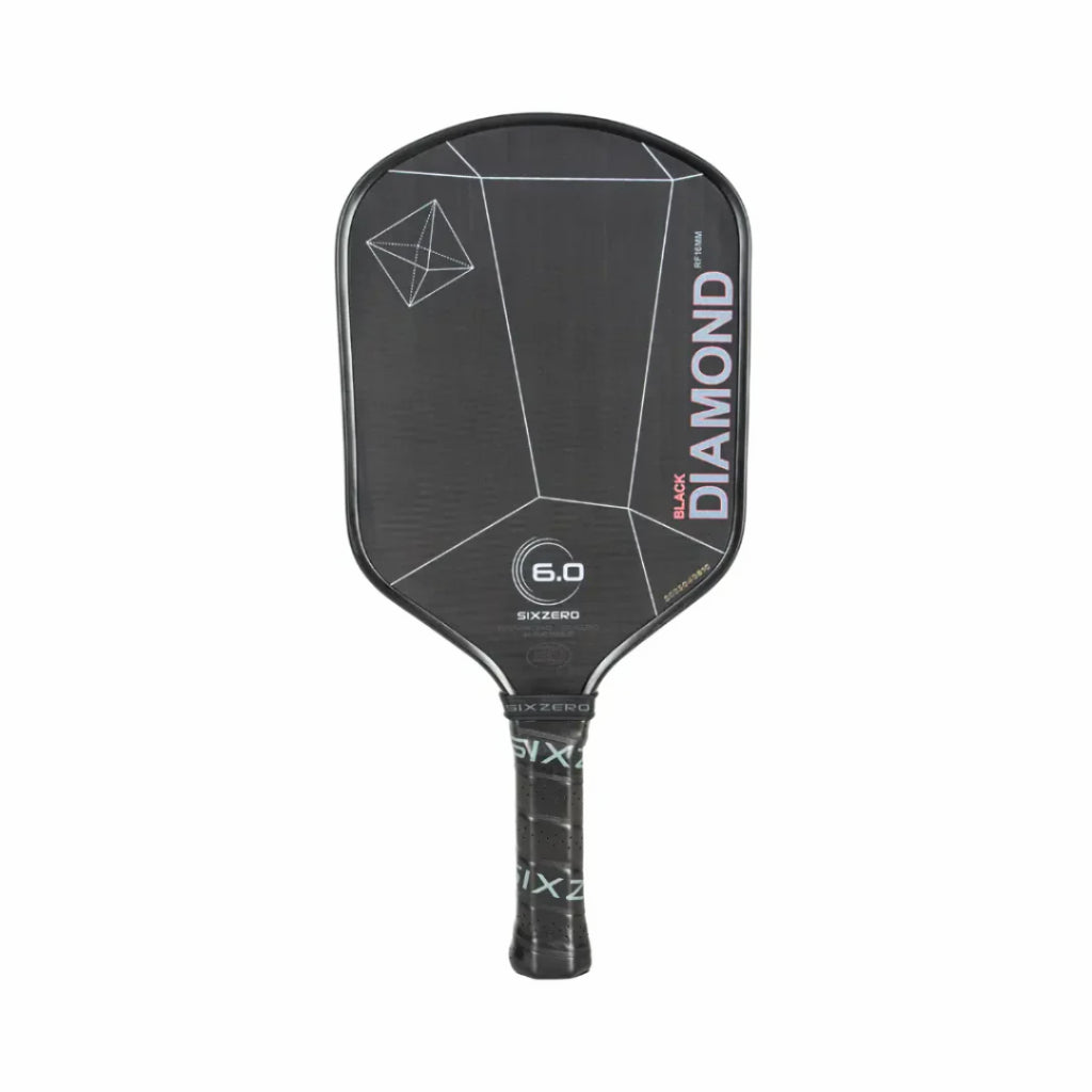 Six Zero Black Diamond Power Pickleball Paddle-The Racquet Shop-Shop Online in UAE, Saudi Arabia, Kuwait, Oman, Bahrain and Qatar