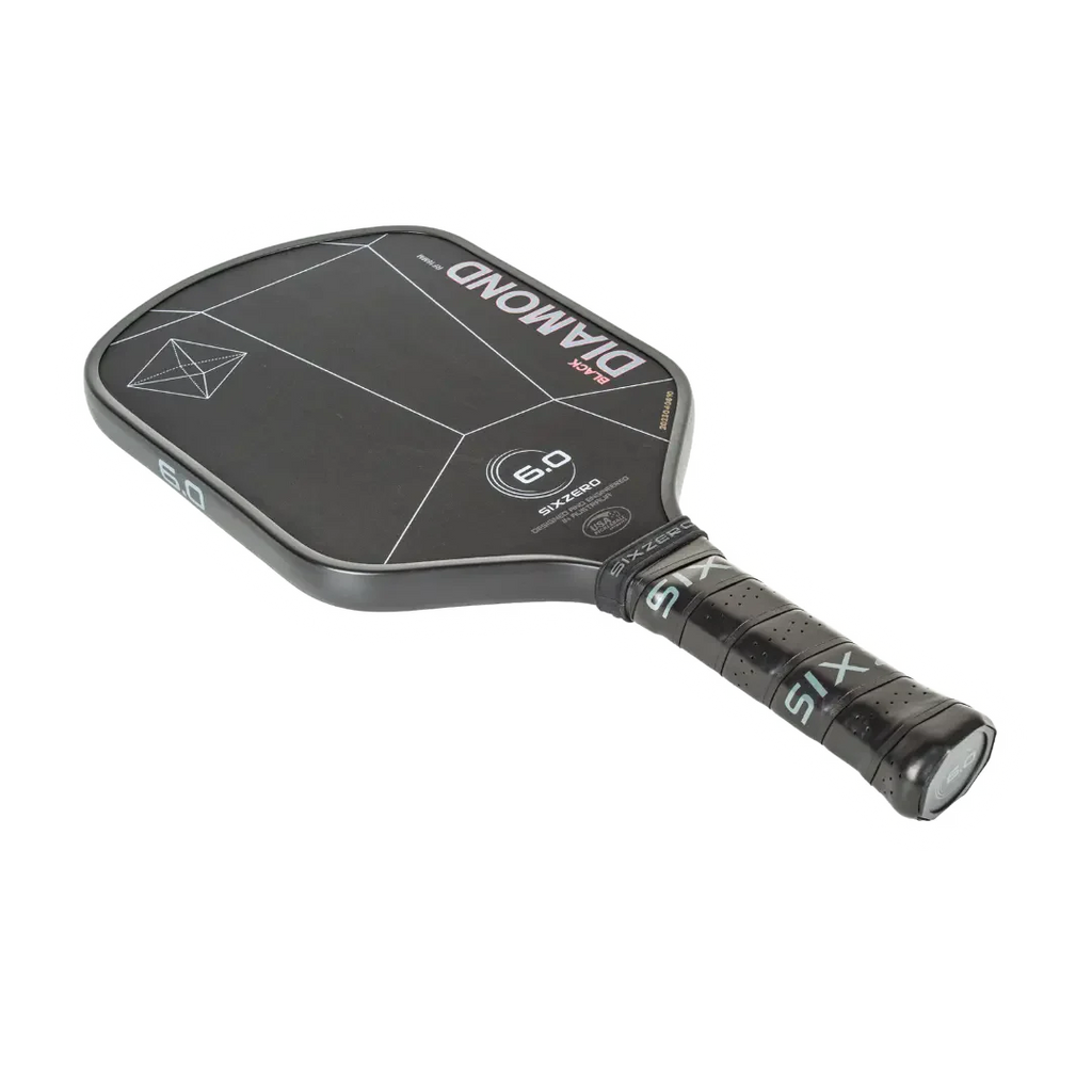 Six Zero Black Diamond Power Pickleball Paddle-The Racquet Shop-Shop Online in UAE, Saudi Arabia, Kuwait, Oman, Bahrain and Qatar