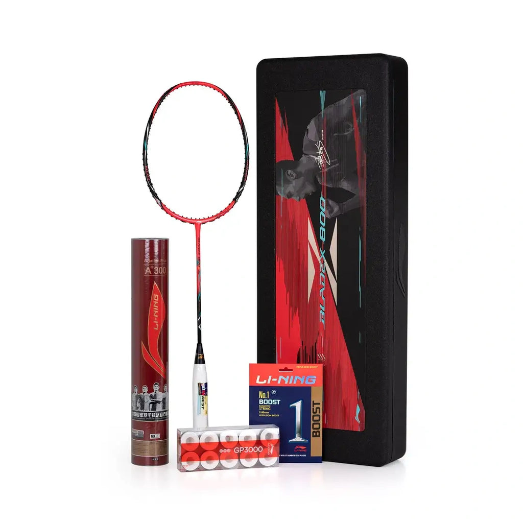 Li-Ning BladeX 800 ZN Souvenir Set - Badminton Racquet-The Racquet Shop-Shop Online in UAE, Saudi Arabia, Kuwait, Oman, Bahrain and Qatar