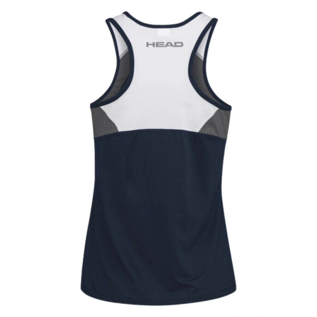 Head Club 22 Tank Top Junior Girls-The Racquet Shop-Shop Online in UAE, Saudi Arabia, Kuwait, Oman, Bahrain and Qatar