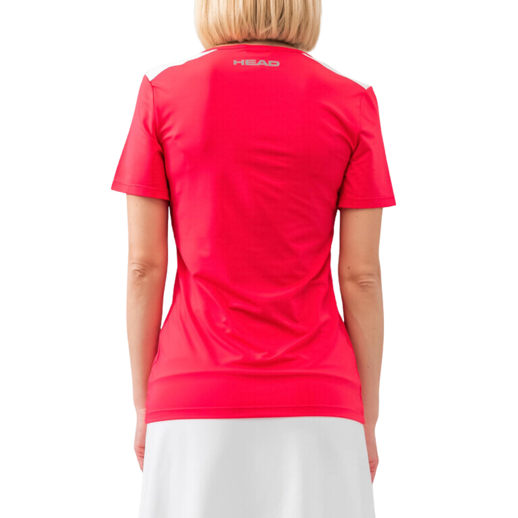 Head Club 22 Tech T-Shirt Women-The Racquet Shop-Shop Online in UAE, Saudi Arabia, Kuwait, Oman, Bahrain and Qatar