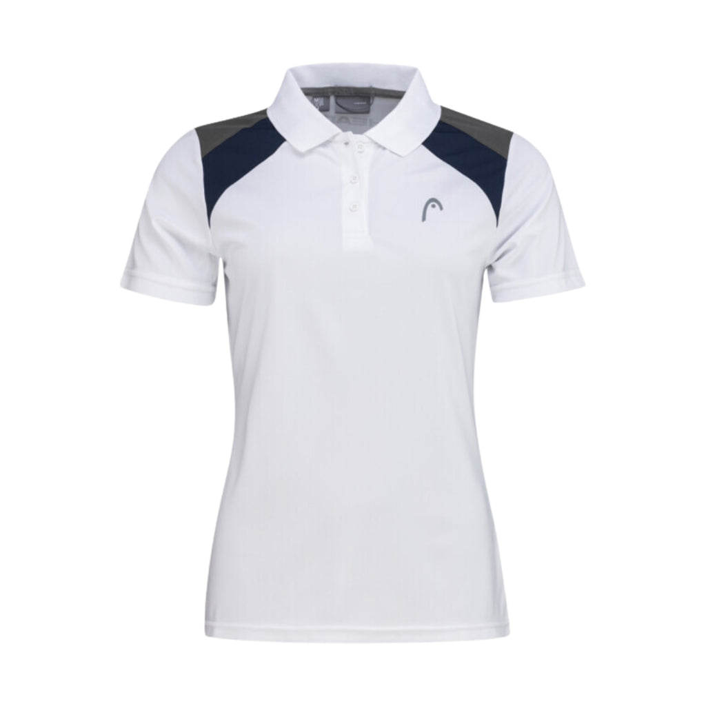 Head Club 22 Tech Polo Shirt Women-The Racquet Shop-Shop Online in UAE, Saudi Arabia, Kuwait, Oman, Bahrain and Qatar