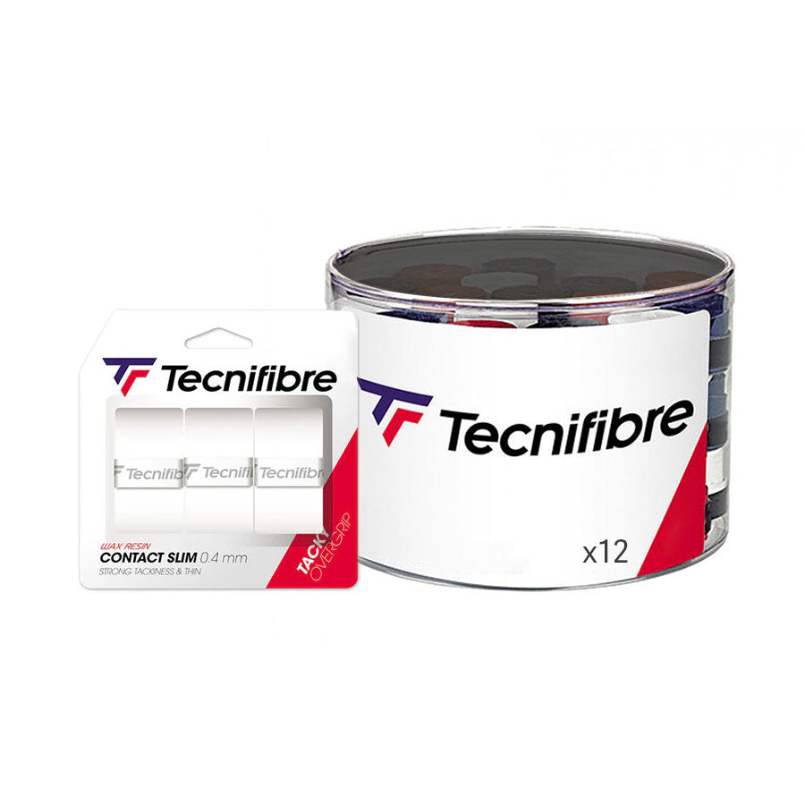 Tecnifibre Contact Pro Grip (Box of 12)-The Racquet Shop-Shop Online in UAE, Saudi Arabia, Kuwait, Oman, Bahrain and Qatar