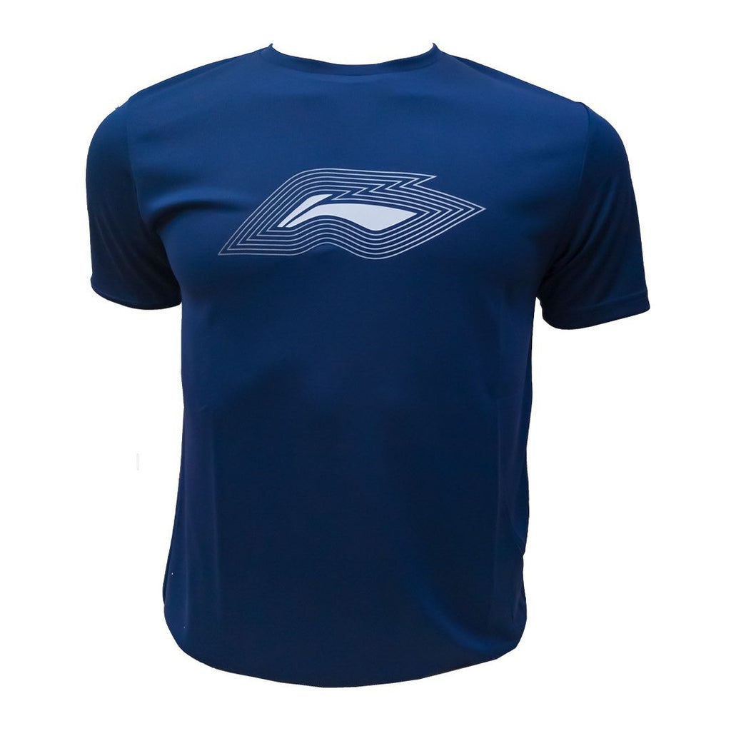 Li-Ning Contour T-Shirt-The Racquet Shop-Shop Online in UAE, Saudi Arabia, Kuwait, Oman, Bahrain and Qatar