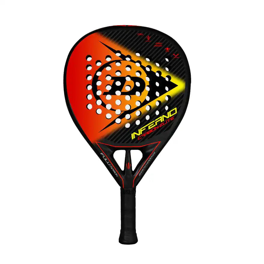 Dunlop Inferno Carbon Elite Padel Racquet-The Racquet Shop-Shop Online in UAE, Saudi Arabia, Kuwait, Oman, Bahrain and Qatar