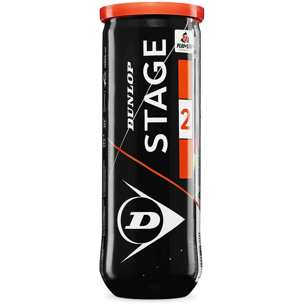 Dunlop Stage 2 Orange Tennis Ball-The Racquet Shop-Shop Online in UAE, Saudi Arabia, Kuwait, Oman, Bahrain and Qatar