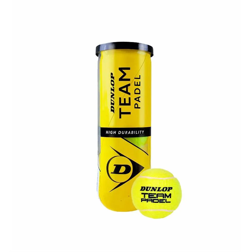 Dunlop Team Padel Balls-The Racquet Shop-Shop Online in UAE, Saudi Arabia, Kuwait, Oman, Bahrain and Qatar