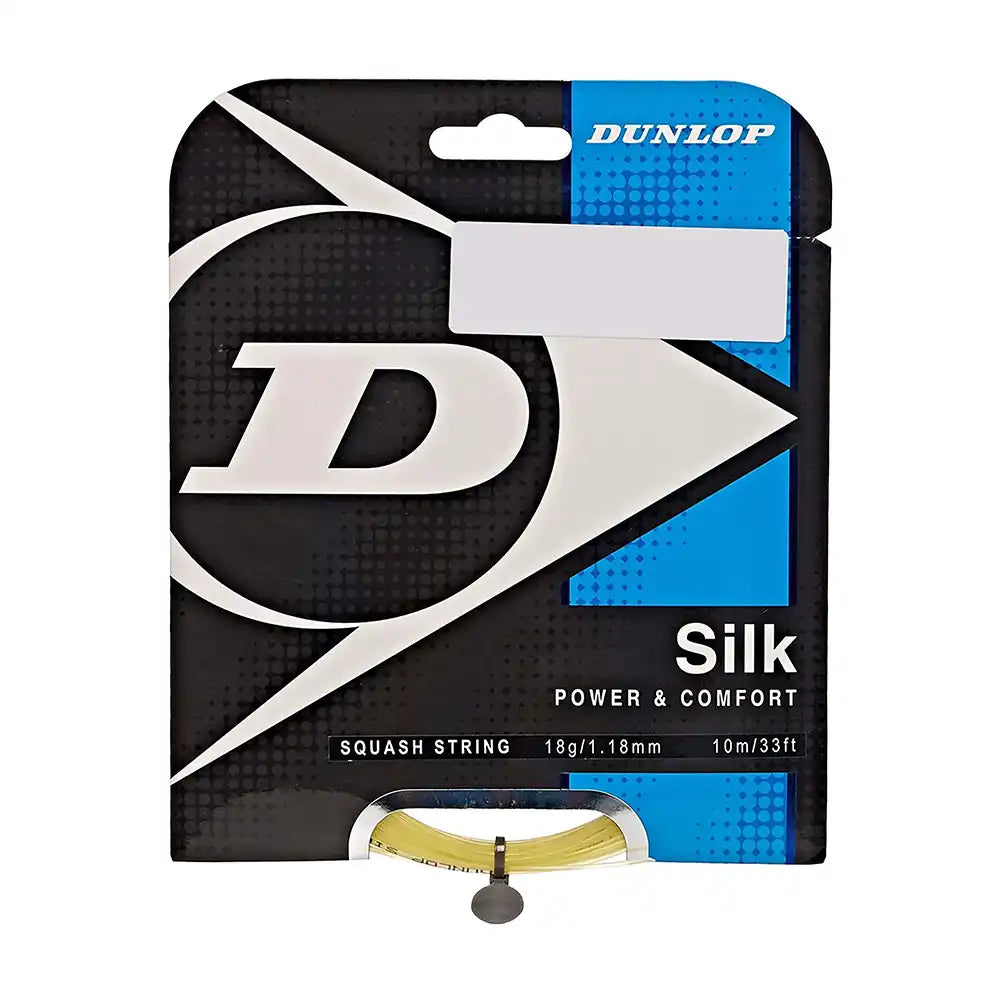 Dunlop Sac Biomimetic Silk 18g Squash String - Natural-The Racquet Shop-Shop Online in UAE, Saudi Arabia, Kuwait, Oman, Bahrain and Qatar