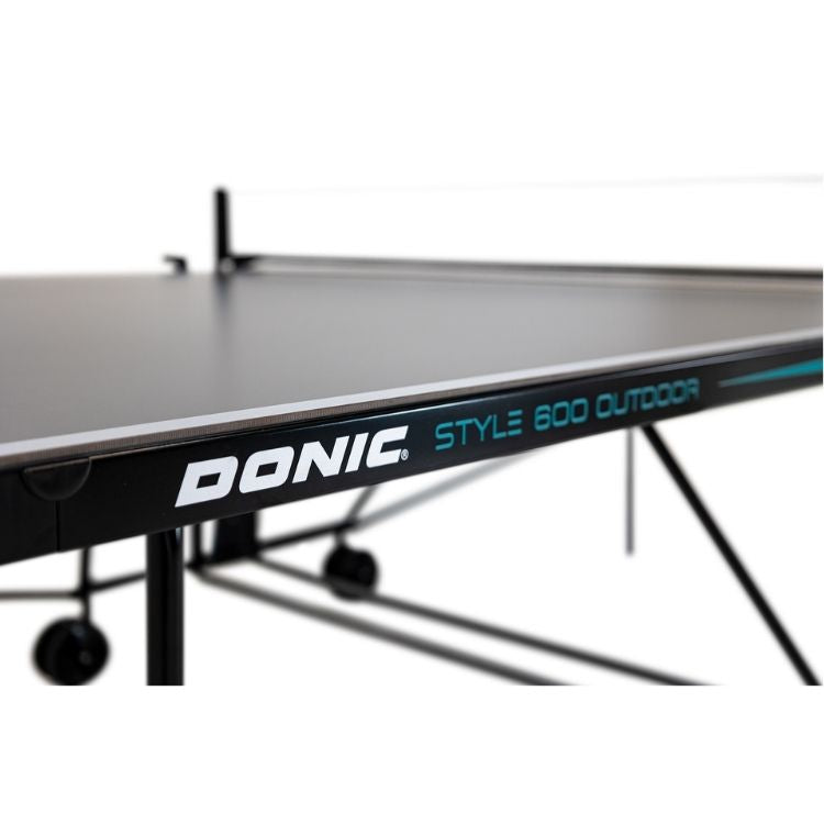 Donic Outdoor TT Table Style 600 – Grey-The Racquet Shop-Shop Online in UAE, Saudi Arabia, Kuwait, Oman, Bahrain and Qatar