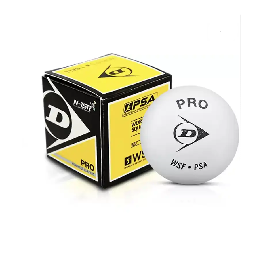 Dunlop Pro Single Dot Squash Ball-The Racquet Shop-Shop Online in UAE, Saudi Arabia, Kuwait, Oman, Bahrain and Qatar