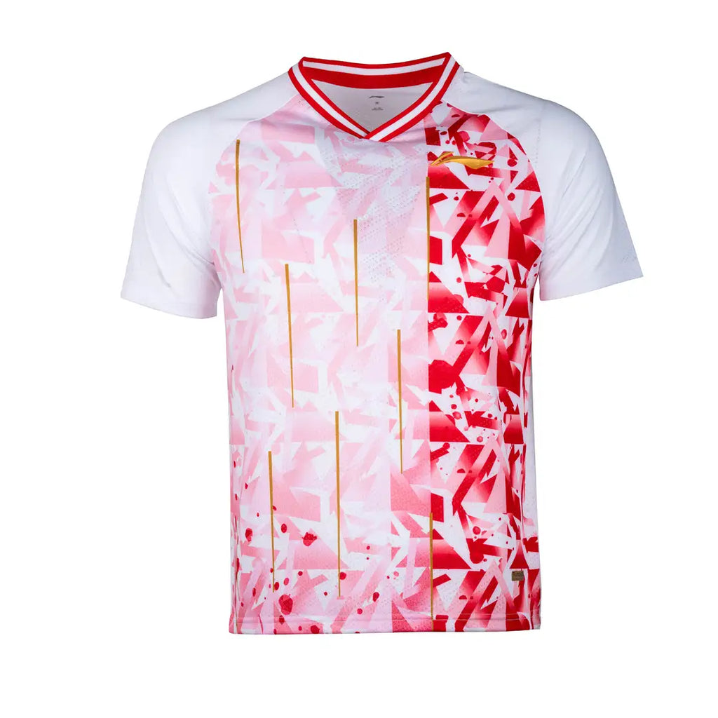 Li-Ning Graphics T-Shirt-The Racquet Shop-Shop Online in UAE, Saudi Arabia, Kuwait, Oman, Bahrain and Qatar