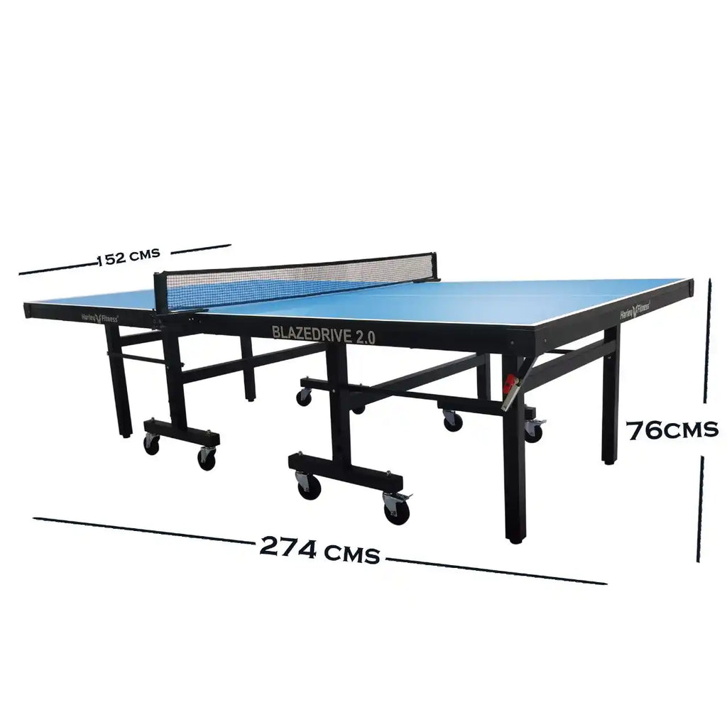 Harley Fitness Blaze Drive 2.0 Indoor Table Tennis Table-The Racquet Shop-Shop Online in UAE, Saudi Arabia, Kuwait, Oman, Bahrain and Qatar