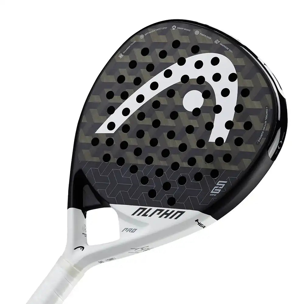 Head Alpha Pro Padel Racquet-The Racquet Shop-Shop Online in UAE, Saudi Arabia, Kuwait, Oman, Bahrain and Qatar