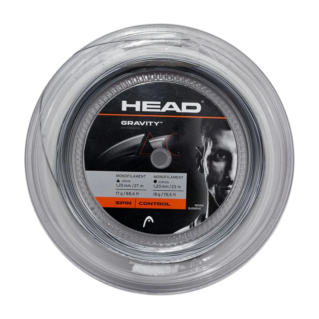 Head Gravity 50m Reel Tennis String-The Racquet Shop-Shop Online in UAE, Saudi Arabia, Kuwait, Oman, Bahrain and Qatar