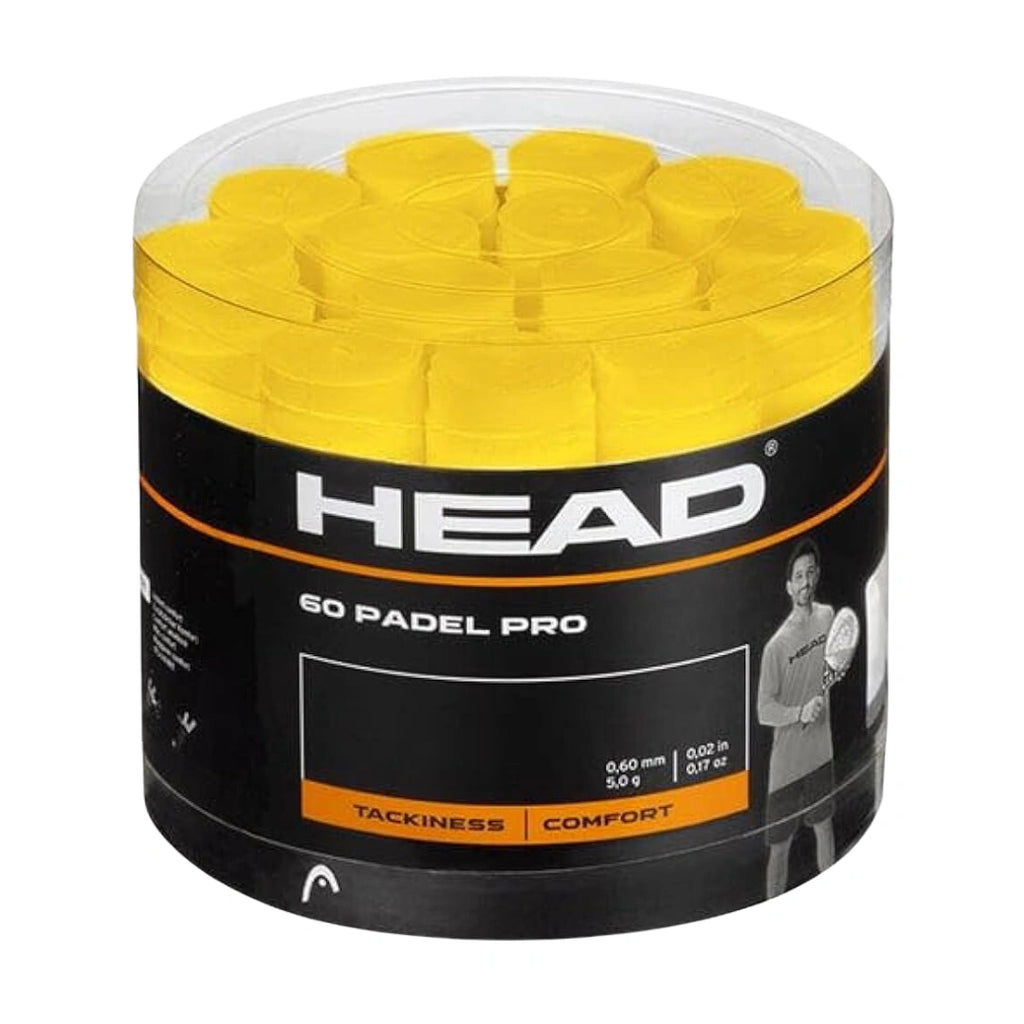 Head Padel Pro Tennis Overgrip (60 pack)-The Racquet Shop-Shop Online in UAE, Saudi Arabia, Kuwait, Oman, Bahrain and Qatar