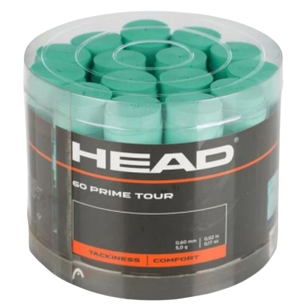 Head Prime Tour Tennis Overgrip (60 Pack)-The Racquet Shop-Shop Online in UAE, Saudi Arabia, Kuwait, Oman, Bahrain and Qatar