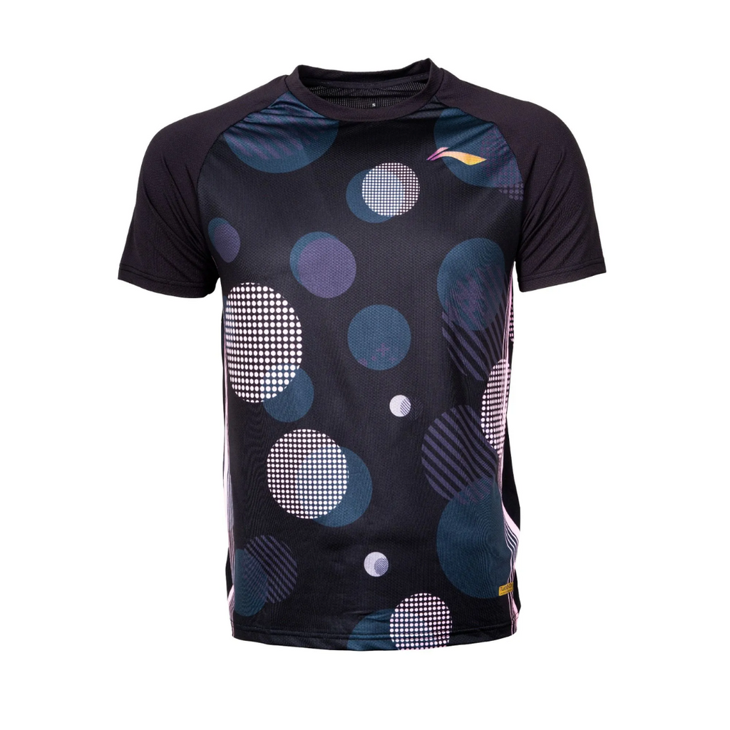 Li-Ning Headliner T-Shirt-The Racquet Shop-Shop Online in UAE, Saudi Arabia, Kuwait, Oman, Bahrain and Qatar