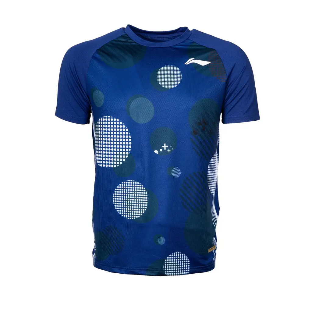 Li-Ning Headliner T-Shirt-The Racquet Shop-Shop Online in UAE, Saudi Arabia, Kuwait, Oman, Bahrain and Qatar