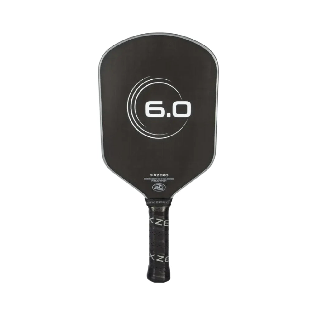 Six Zero Infinity Edgeless Black Diamond Power Pickleball Paddle-The Racquet Shop-Shop Online in UAE, Saudi Arabia, Kuwait, Oman, Bahrain and Qatar