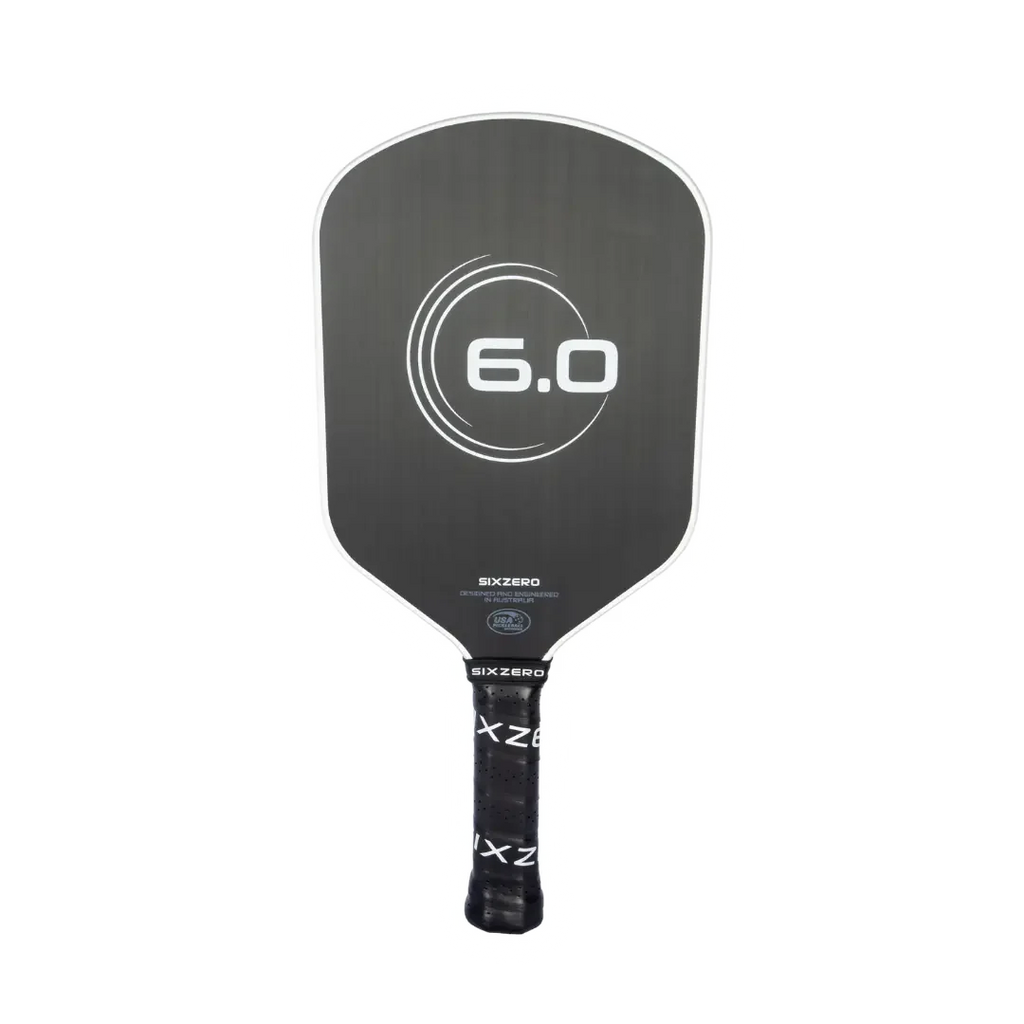 Six Zero Infinity Edgeless Double Black Diamond Control Pickleball Paddle-The Racquet Shop-Shop Online in UAE, Saudi Arabia, Kuwait, Oman, Bahrain and Qatar