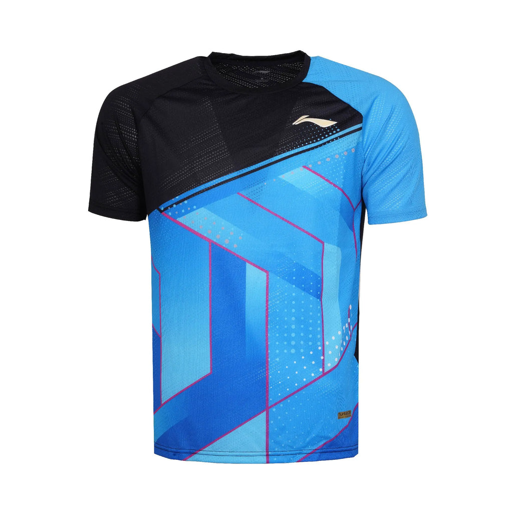 Li-Ning Isometric T-Shirt-The Racquet Shop-Shop Online in UAE, Saudi Arabia, Kuwait, Oman, Bahrain and Qatar