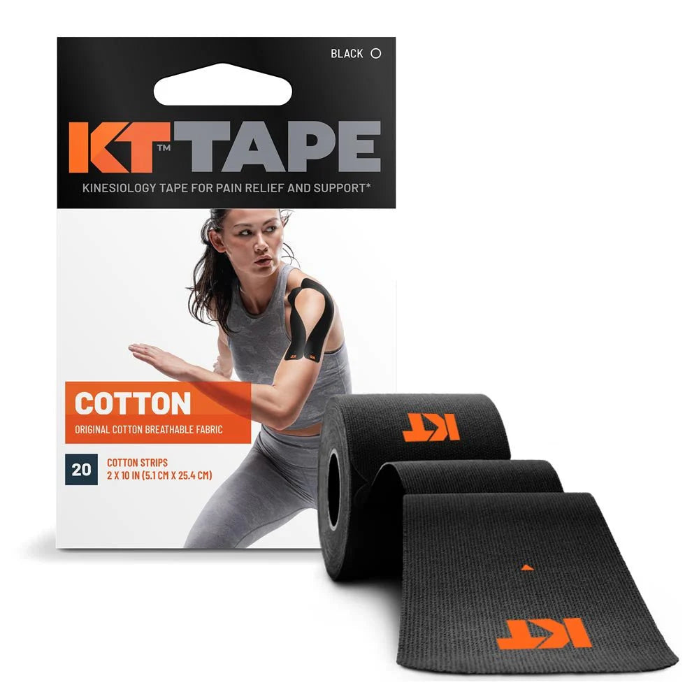 KT Original Tape Precut (5 x 25cm) - 20 pcs-The Racquet Shop-Shop Online in UAE, Saudi Arabia, Kuwait, Oman, Bahrain and Qatar