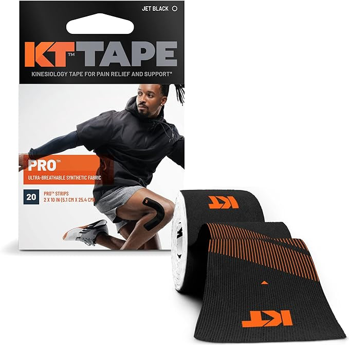 KT Pro Tape Precut (5 x 25cm) - 20 pcs-The Racquet Shop-Shop Online in UAE, Saudi Arabia, Kuwait, Oman, Bahrain and Qatar