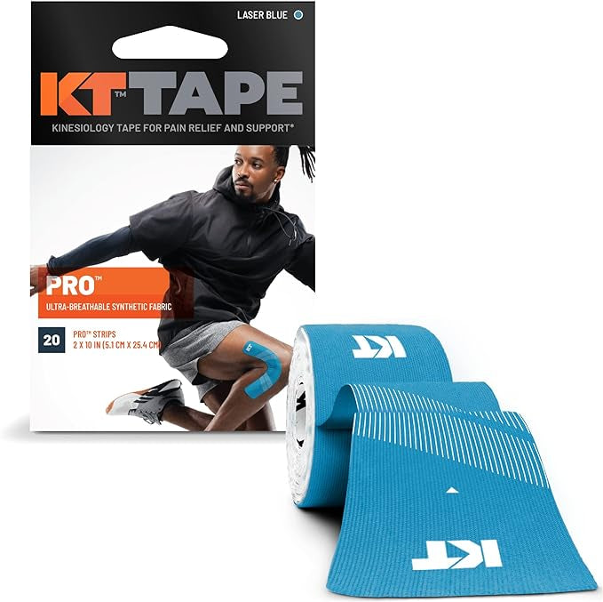 KT Pro Tape Precut (5 x 25cm) - 20 pcs-The Racquet Shop-Shop Online in UAE, Saudi Arabia, Kuwait, Oman, Bahrain and Qatar