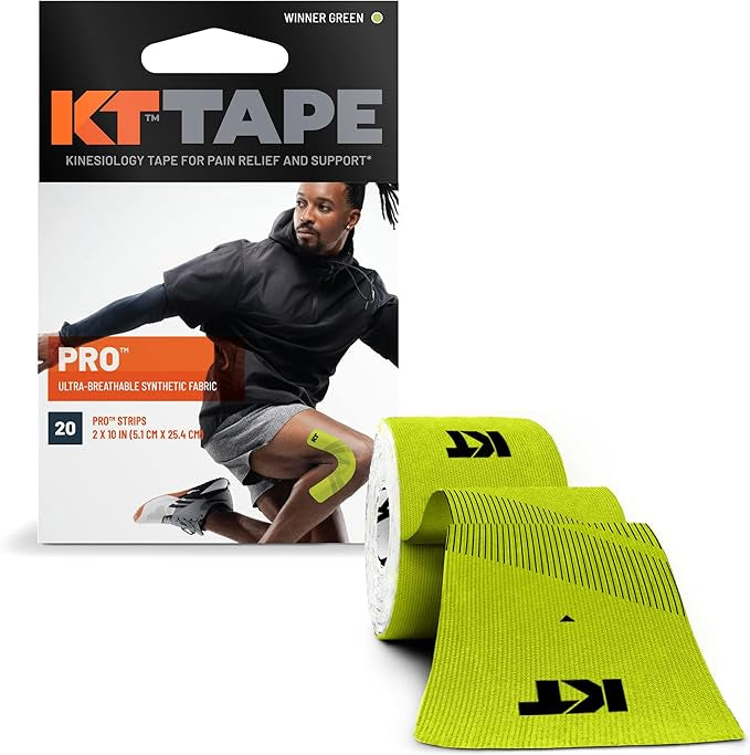 KT Pro Tape Precut (5 x 25cm) - 20 pcs-The Racquet Shop-Shop Online in UAE, Saudi Arabia, Kuwait, Oman, Bahrain and Qatar