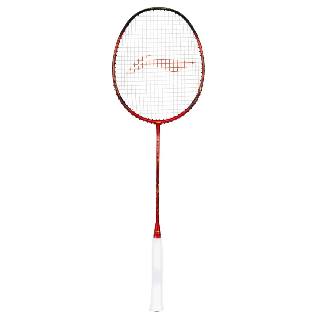 Li-Ning 3D Calibar X Boost Badminton Racquet (Red/Black)-The Racquet Shop-Shop Online in UAE, Saudi Arabia, Kuwait, Oman, Bahrain and Qatar