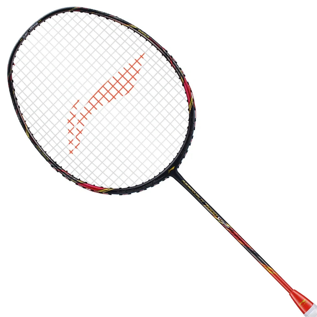 Li-Ning Aeronaut 7000 Combat Badminton Racquet (Black/Red)-The Racquet Shop-Shop Online in UAE, Saudi Arabia, Kuwait, Oman, Bahrain and Qatar