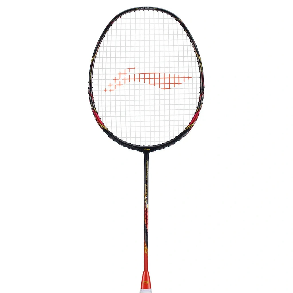 Li-Ning Aeronaut 7000 Combat Badminton Racquet (Black/Red)-The Racquet Shop-Shop Online in UAE, Saudi Arabia, Kuwait, Oman, Bahrain and Qatar