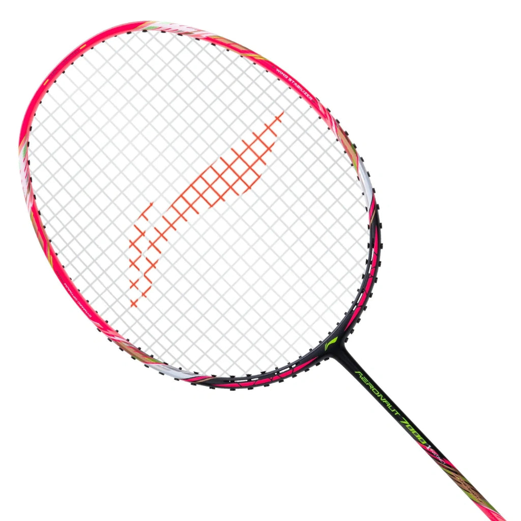 Li-Ning Aeronaut 7000 Instinct Badminton Racquet (Pink)-The Racquet Shop-Shop Online in UAE, Saudi Arabia, Kuwait, Oman, Bahrain and Qatar