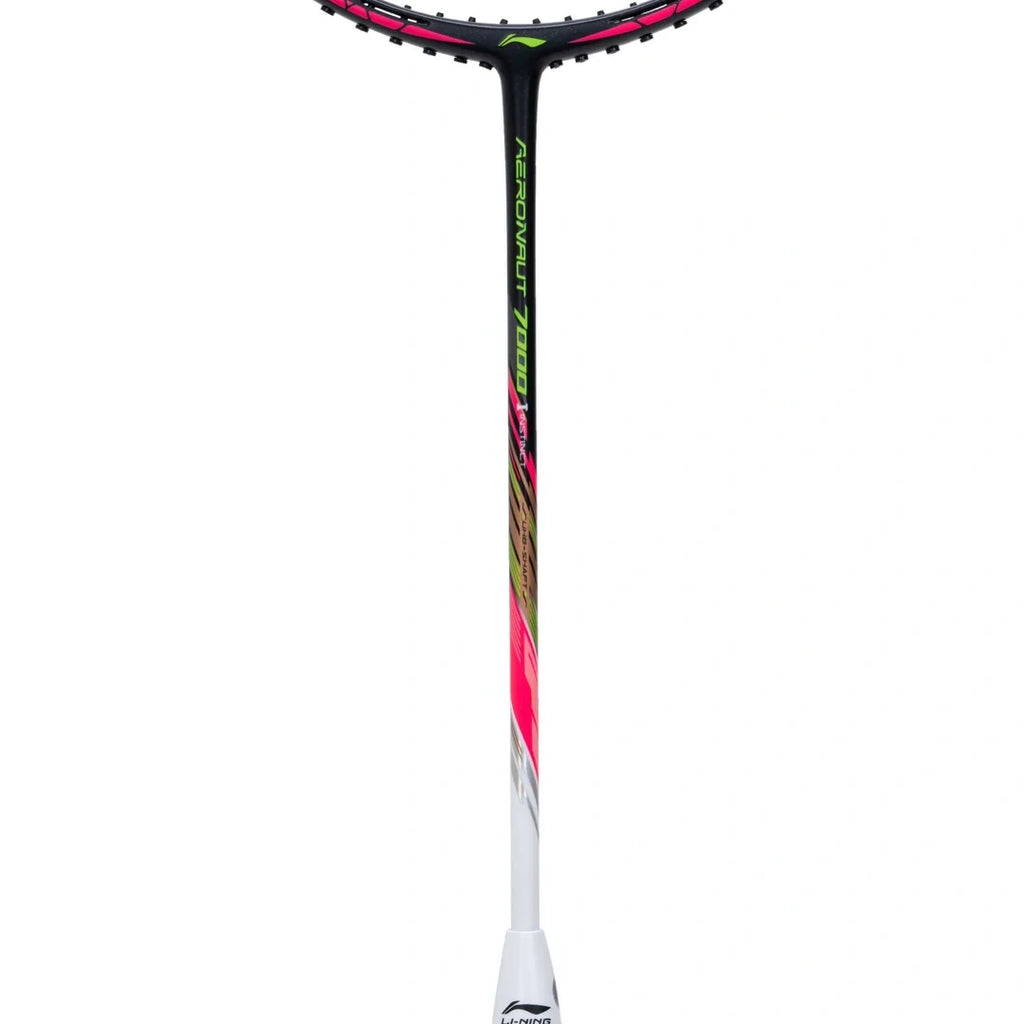 Li-Ning Aeronaut 7000 Instinct Badminton Racquet (Pink)-The Racquet Shop-Shop Online in UAE, Saudi Arabia, Kuwait, Oman, Bahrain and Qatar