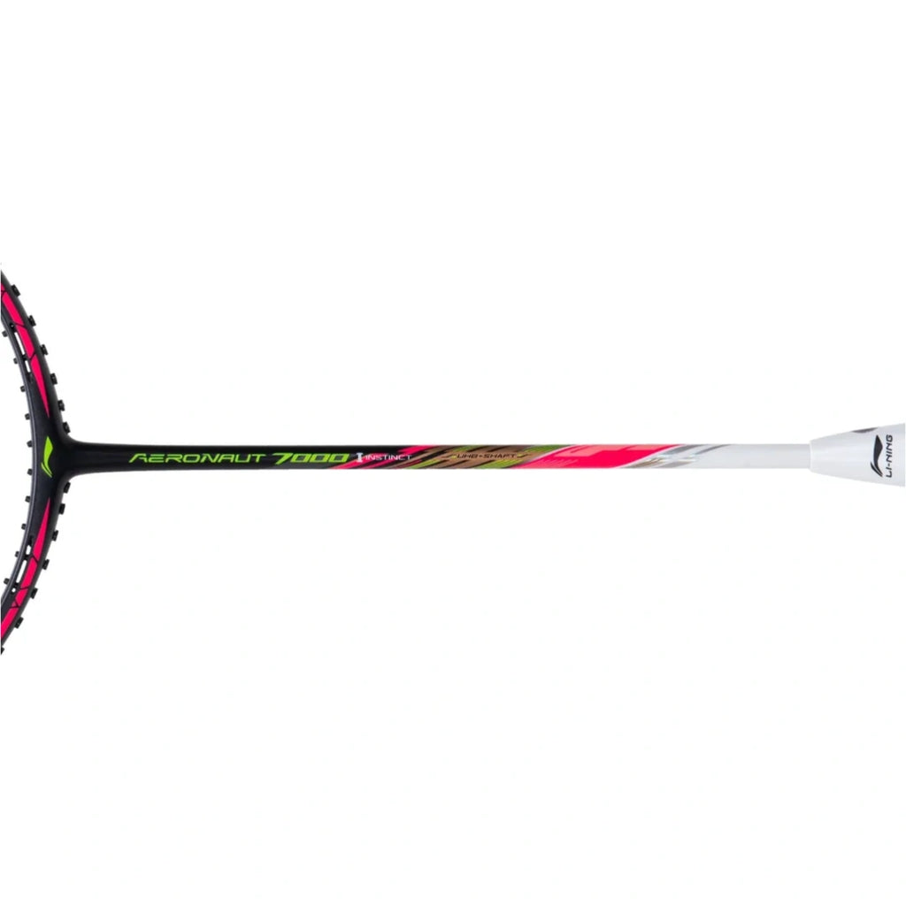 Li-Ning Aeronaut 7000 Instinct Badminton Racquet (Pink)-The Racquet Shop-Shop Online in UAE, Saudi Arabia, Kuwait, Oman, Bahrain and Qatar