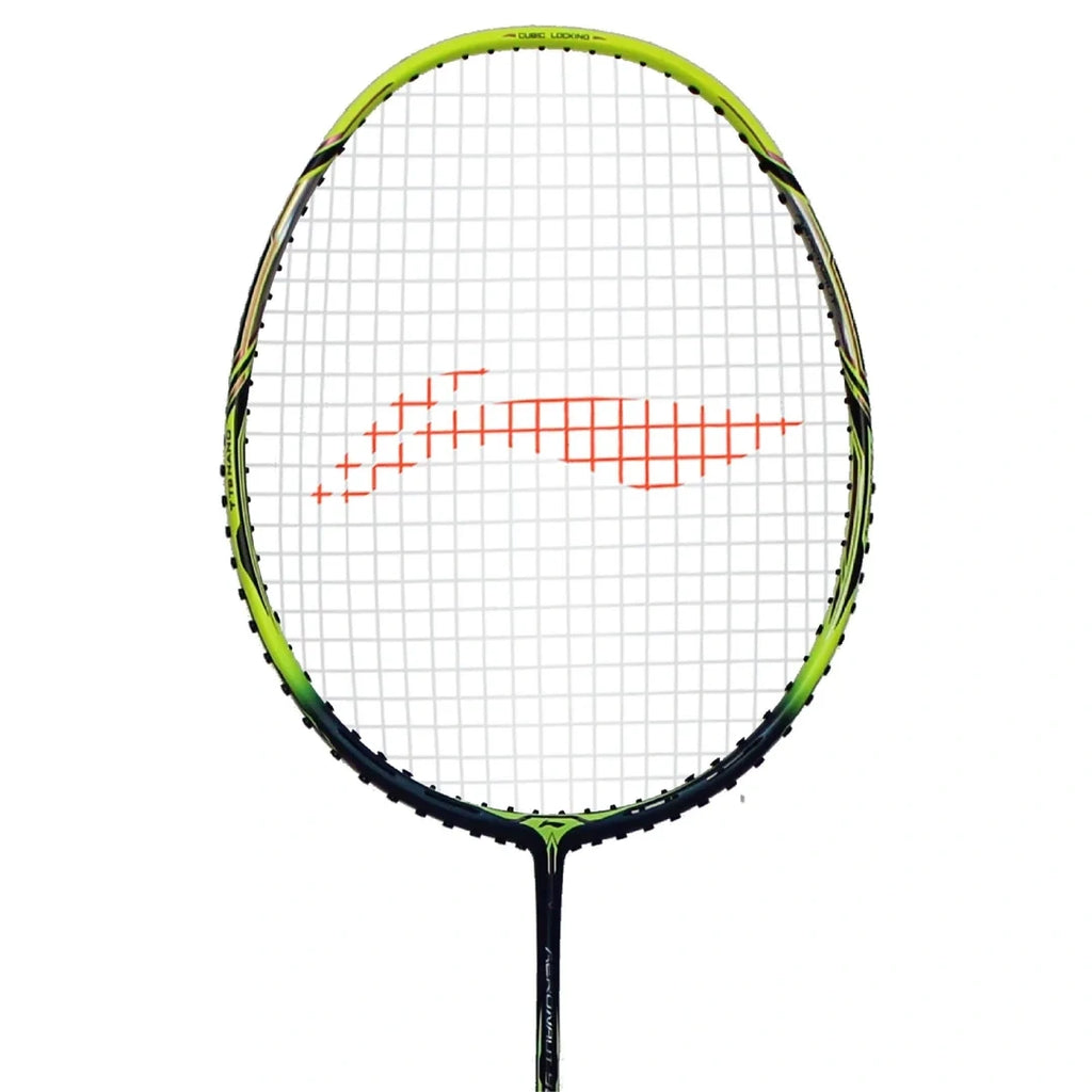 Li-Ning Aeronaut 9000 Drive Badminton Racquet (Blue/Green)-The Racquet Shop-Shop Online in UAE, Saudi Arabia, Kuwait, Oman, Bahrain and Qatar