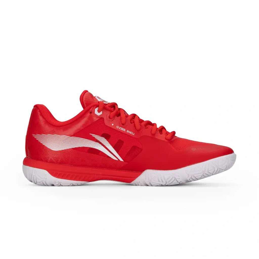 Li-Ning Mirage Pro Badminton Shoes - Firey Red-The Racquet Shop-Shop Online in UAE, Saudi Arabia, Kuwait, Oman, Bahrain and Qatar