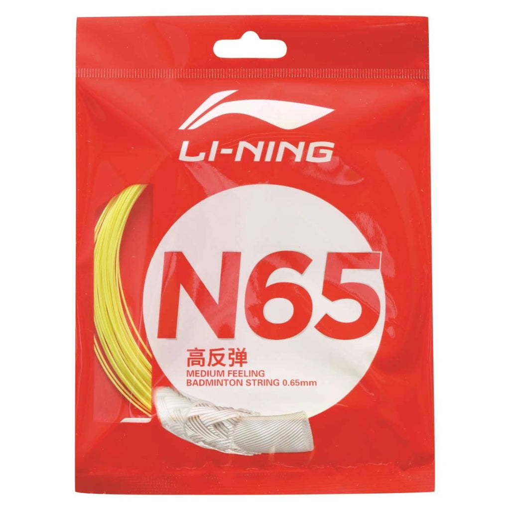 Li-Ning N65 Badminton String-The Racquet Shop-Shop Online in UAE, Saudi Arabia, Kuwait, Oman, Bahrain and Qatar