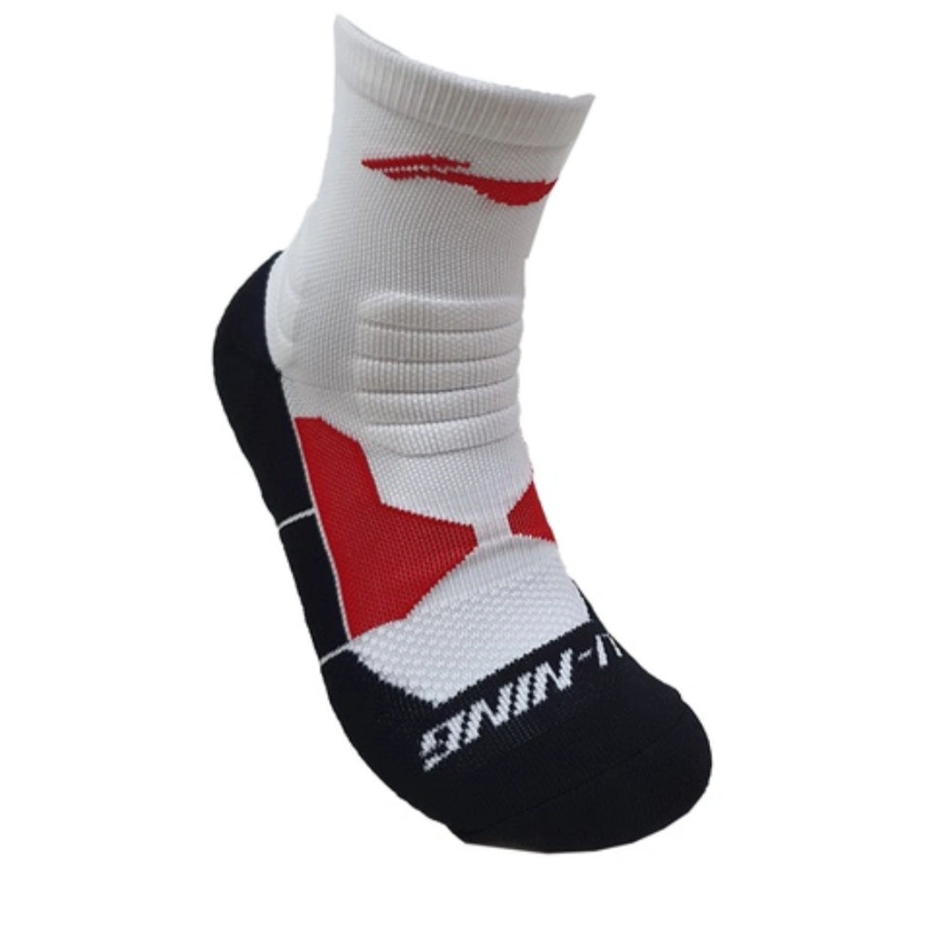 Li-Ning Quarter Badminton Socks-The Racquet Shop-Shop Online in UAE, Saudi Arabia, Kuwait, Oman, Bahrain and Qatar