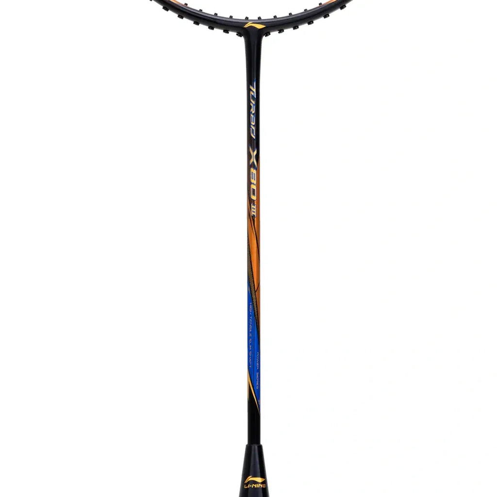 Li-Ning Turbo X 80-III Badminton Racquet (Strung)-The Racquet Shop-Shop Online in UAE, Saudi Arabia, Kuwait, Oman, Bahrain and Qatar