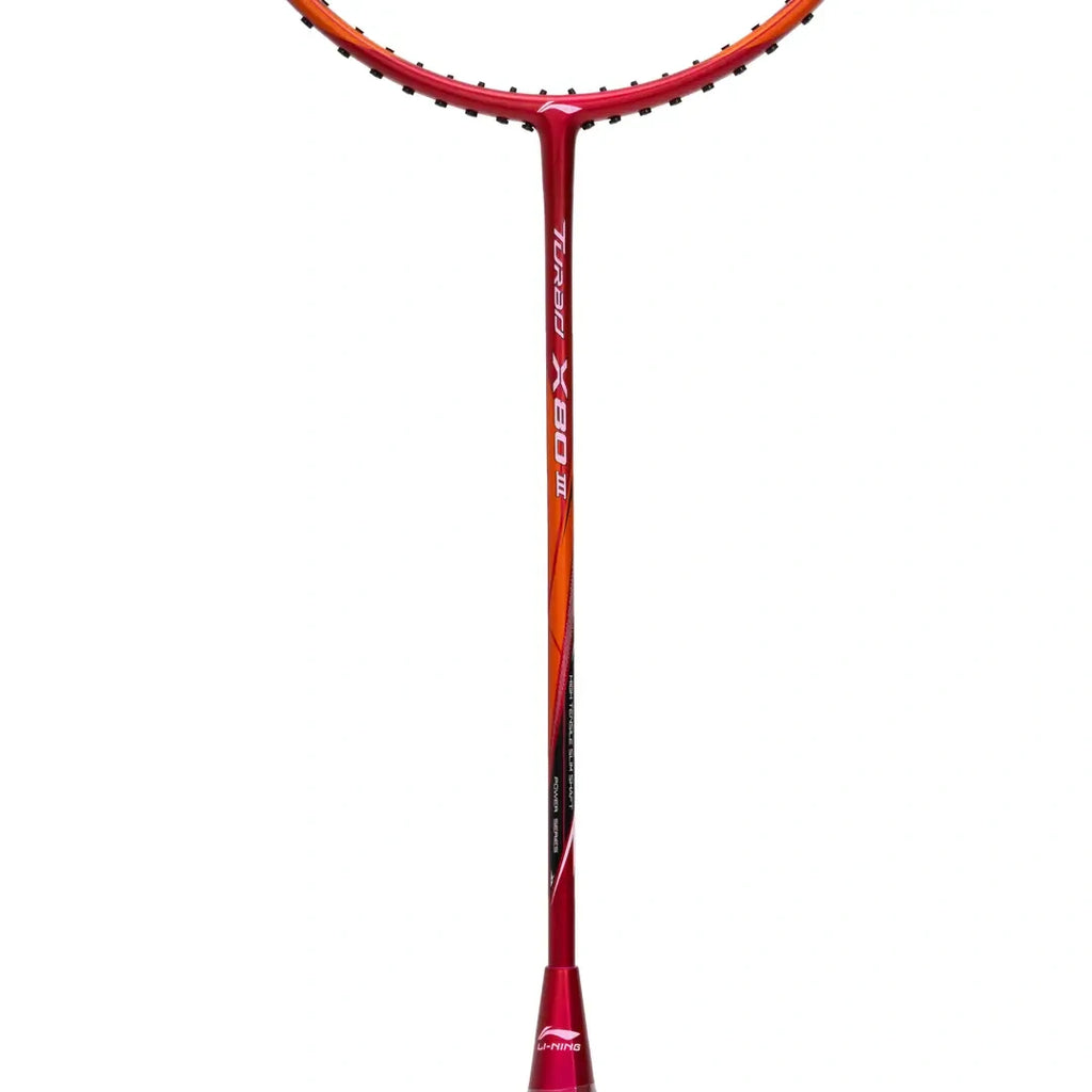 Li-Ning Turbo X 80-III Badminton Racquet (Strung)-The Racquet Shop-Shop Online in UAE, Saudi Arabia, Kuwait, Oman, Bahrain and Qatar