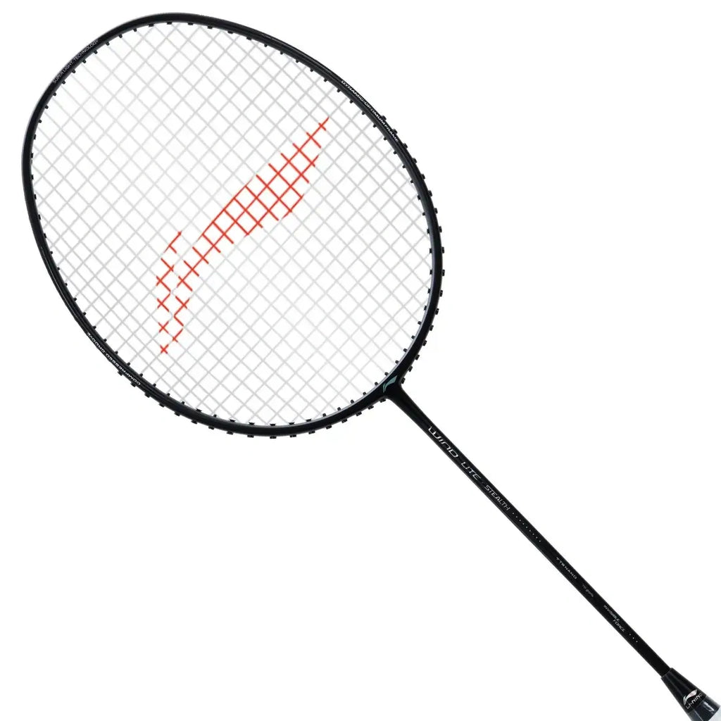 Li-Ning Wind Lite Stealth 78 Badminton Racquet (Strung)-The Racquet Shop-Shop Online in UAE, Saudi Arabia, Kuwait, Oman, Bahrain and Qatar