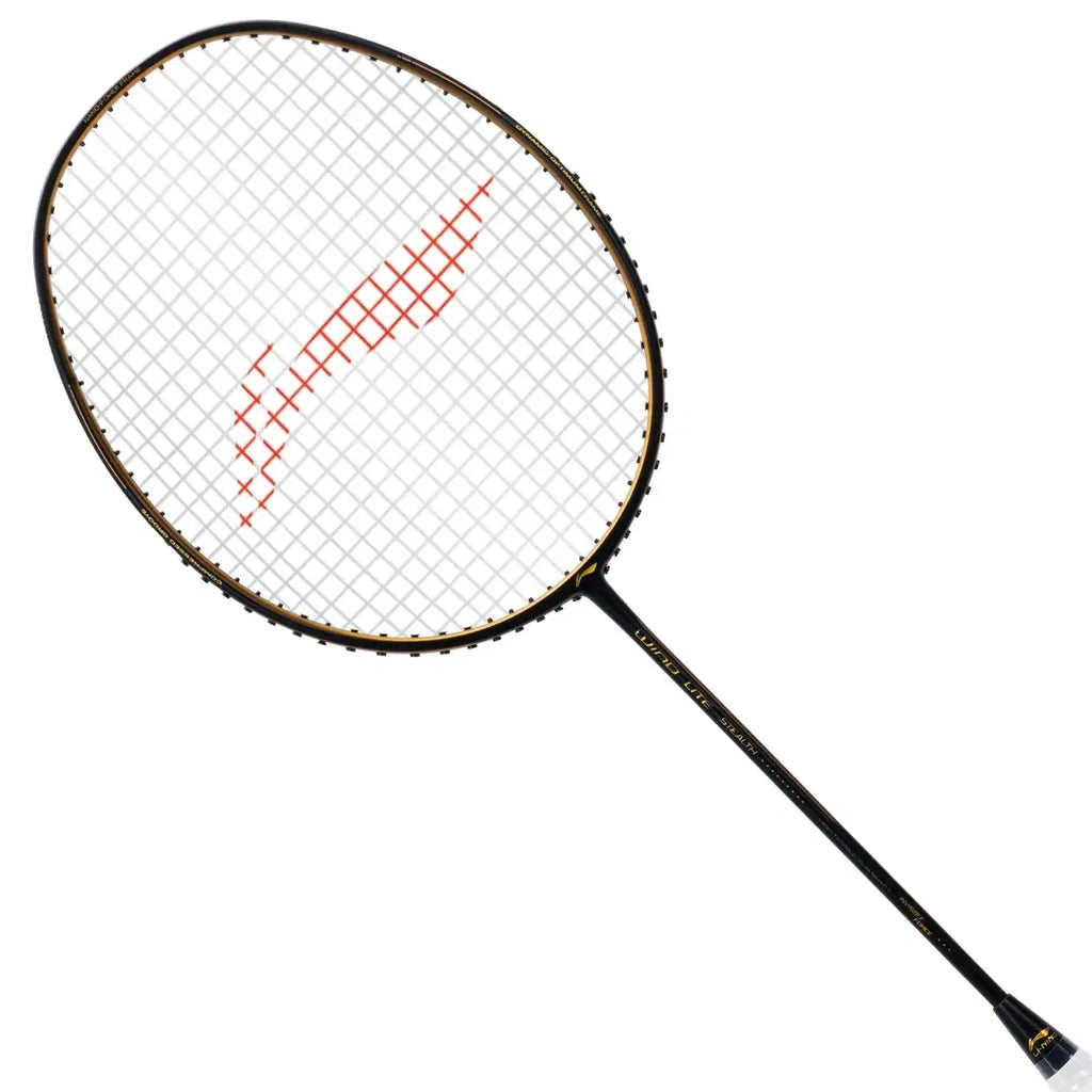 Li-Ning Wind Lite Stealth 80 Badminton Racquet (Strung)-The Racquet Shop-Shop Online in UAE, Saudi Arabia, Kuwait, Oman, Bahrain and Qatar