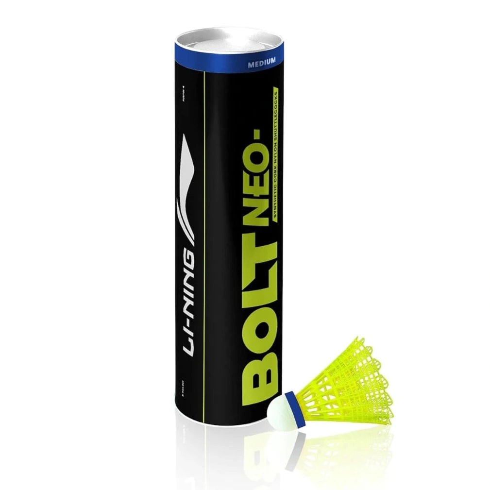 Li-Ning Bolt Neo Nylon Badminton Shuttlecock-The Racquet Shop-Shop Online in UAE, Saudi Arabia, Kuwait, Oman, Bahrain and Qatar